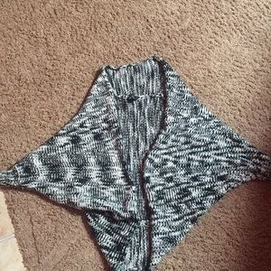 Marled knit sweater